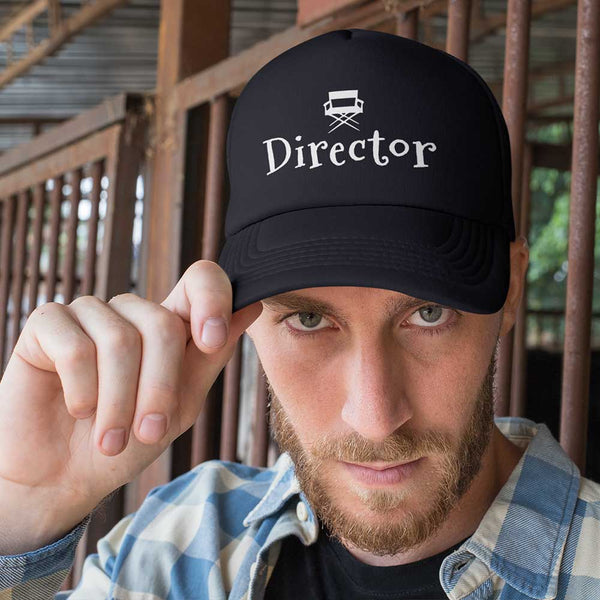 film director trucker hat 6 panel green planet films