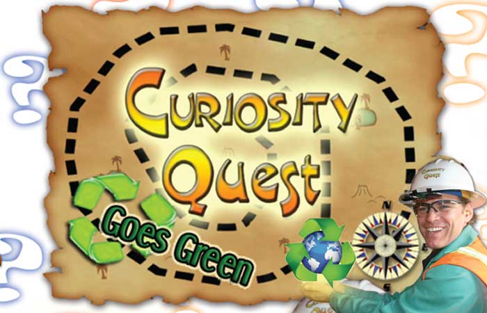CURIOSITY QUEST GOES GREEN: Paper Recycling
