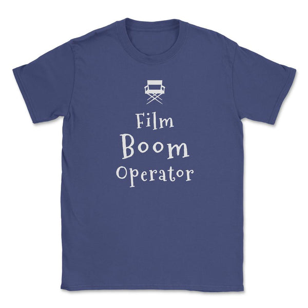 Film Boom Operator Unisex T-Shirt - Purple