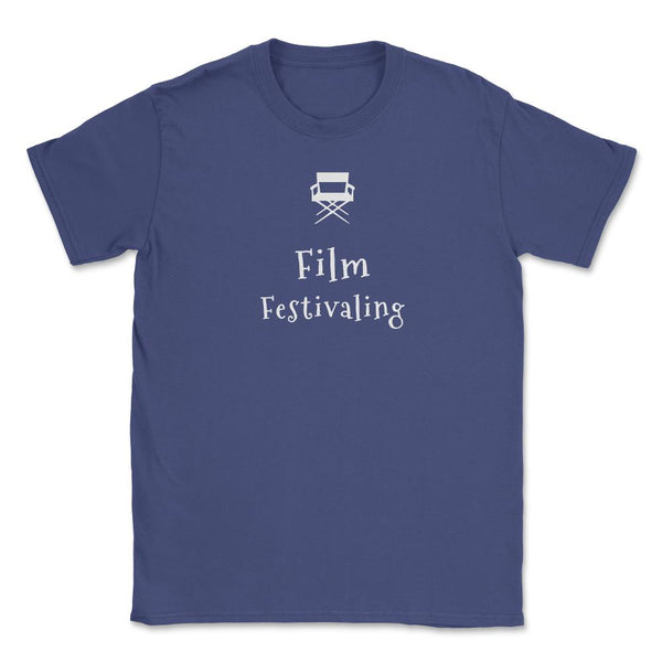 Film Festivaling Unisex T-Shirt - Purple
