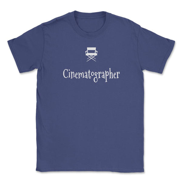 Film Cinematographer Unisex T-Shirt - Purple
