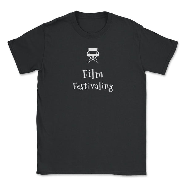 Film Festivaling Unisex T-Shirt - Black