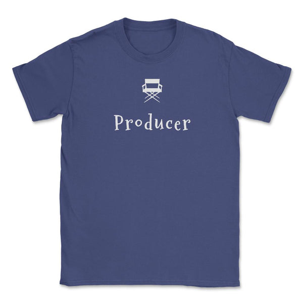 Film Producer Unisex T-Shirt - Purple