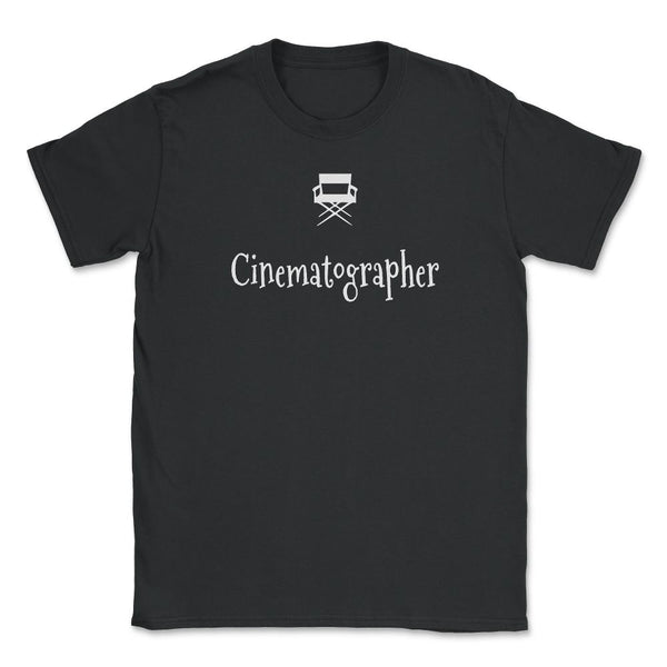 Film Cinematographer Unisex T-Shirt - Black